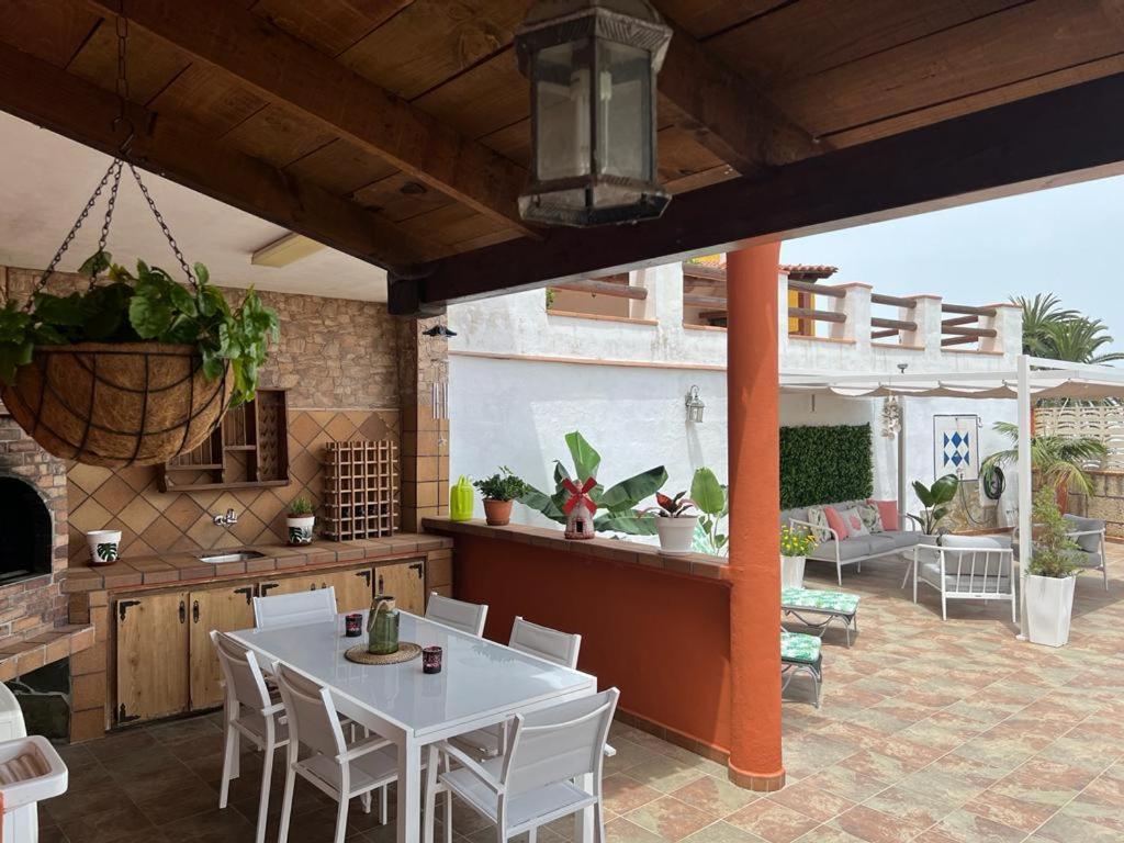 Paradise Villa Constancia With Views La Corujera Bagian luar foto